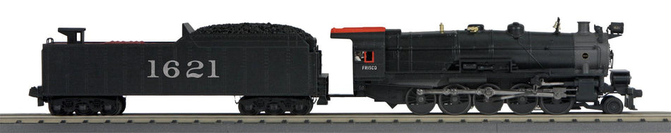 FRISCO O GAUGE RAILKING 2-10-0 IMPERIAL DECAPOD STEAM ENGINE WITHPROTO-SOUND 3.0
