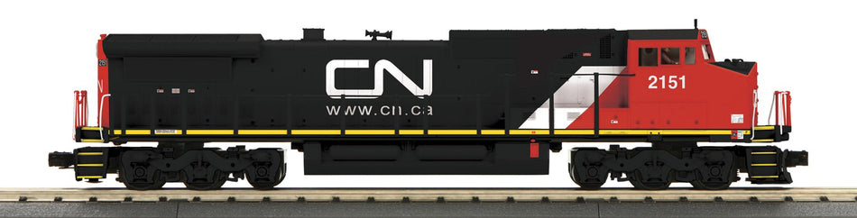 CANADIAN NATIONAL O SCALE RAILKING DASH-8 DIESEL ENGINE WITH PROTO-SOUND 3.0