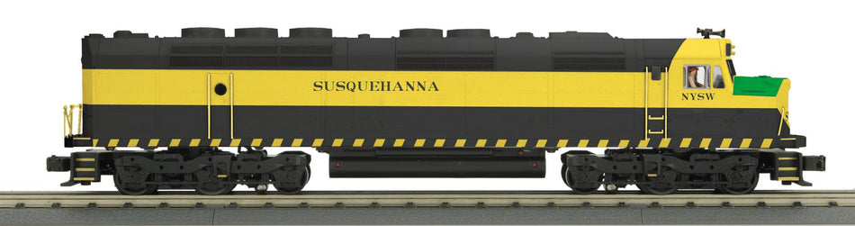 SUSQUEHANNA O SCALE RAILKING FP45 DIESEL ENGINE WITH PROTO-SOUND 3.0