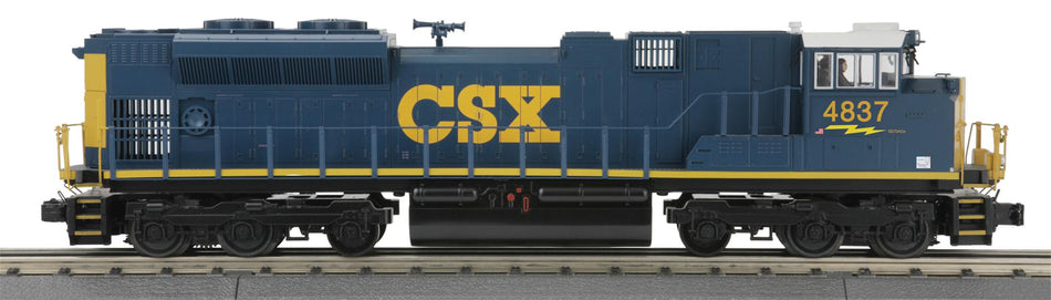CSX O GAUGE RAILKING SD70ACE IMPERIAL DIESEL ENGINE WITH PROTO-SOUND 3.0