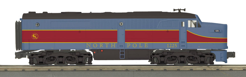 NORTH POLE O GAUGE RAILKING ALCO PA A-UNIT DIESEL WITH PROTO-SOUND 3.0