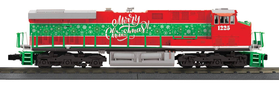 CHRISTMAS ES44AC IMPERIAL DIESEL AVEC PROTO-SOUND 3.0 ET FEUX DE CHARGEMENT