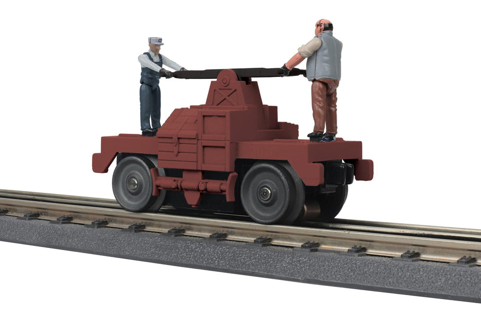 MAINTENANCE OF WAY O GAUGE RAILKING OPERATING HAND CAR