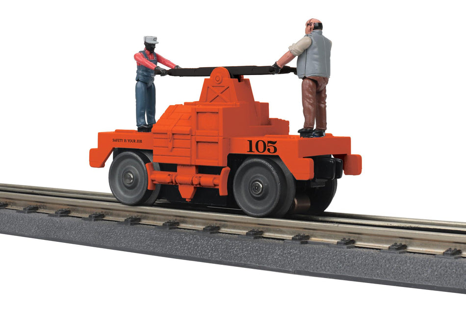 MAINTENANCE OF WAY O GAUGE RAILKING OPERATING HAND CAR