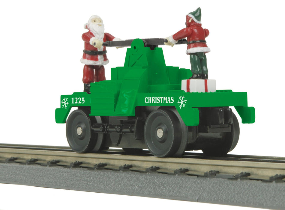 CHRISTMAS OPERATING HAND CAR