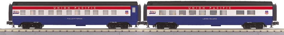SEMIQUINCENTENNIAL 2-CAR STREAMLINED SLEEPER/DINER SET