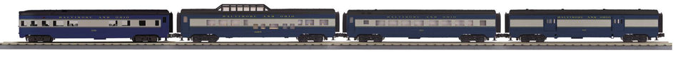 B&O 4-CAR STREAMLINED PASSENGER SET