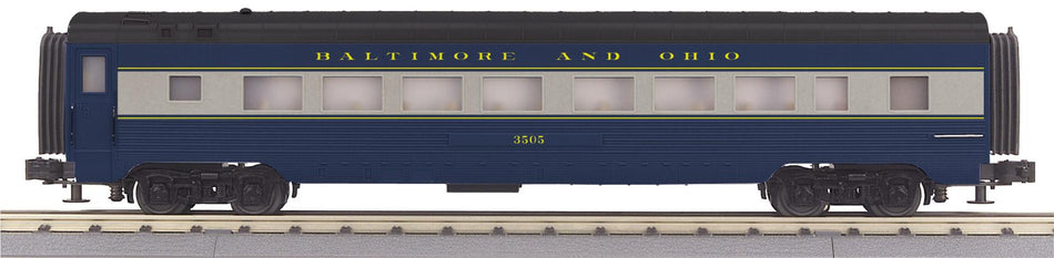 B&O STREAMLINED COACH CAR
