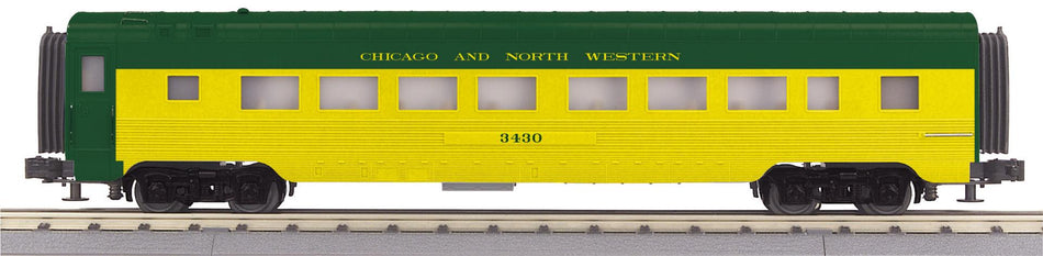 CNW STREAMLINED COACH CAR