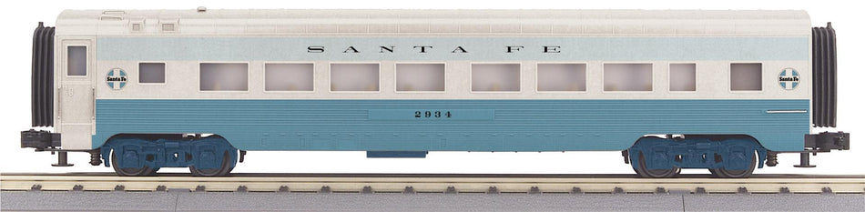 SANTA FE STREAMLINED COACH CAR