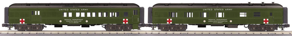 U.S. ARMY 4-CAR MADISON COMBINE/DINER SET