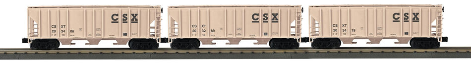 CSX PS-2 DISCHARGE HOPPER 3-CAR SET
