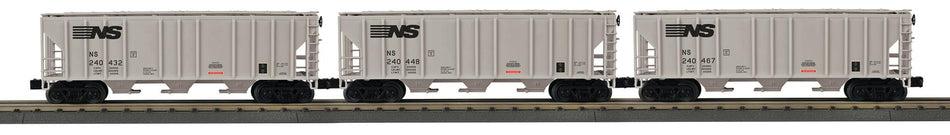 NORFOLK SOUTHERN  PS-2 DISCHARGE HOPPER 3-CAR SET