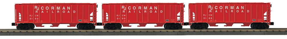 RJ CORMAN  PS-2 DISCHARGE HOPPER 3-CAR SET