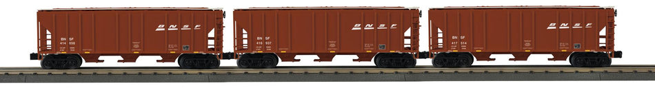 BNSF  PS-2 DISCHARGE HOPPER 3-CAR SET