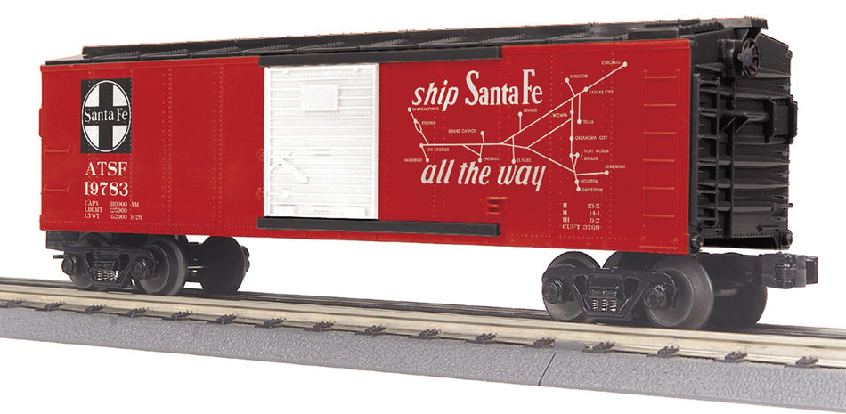 SANTA FE O GAUGE RAILKING BOX CAR