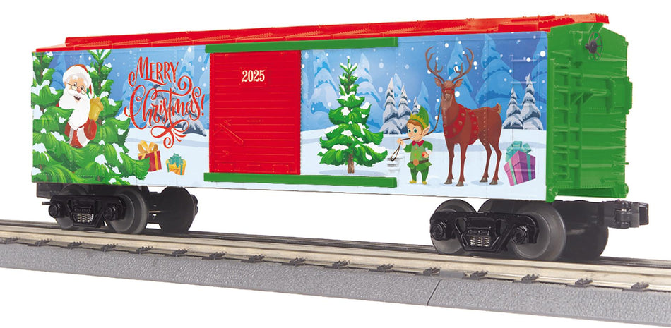 CHRISTMAS SANTA BOXCAR