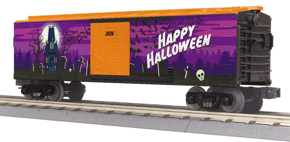 HALLOWEEN BOX CAR