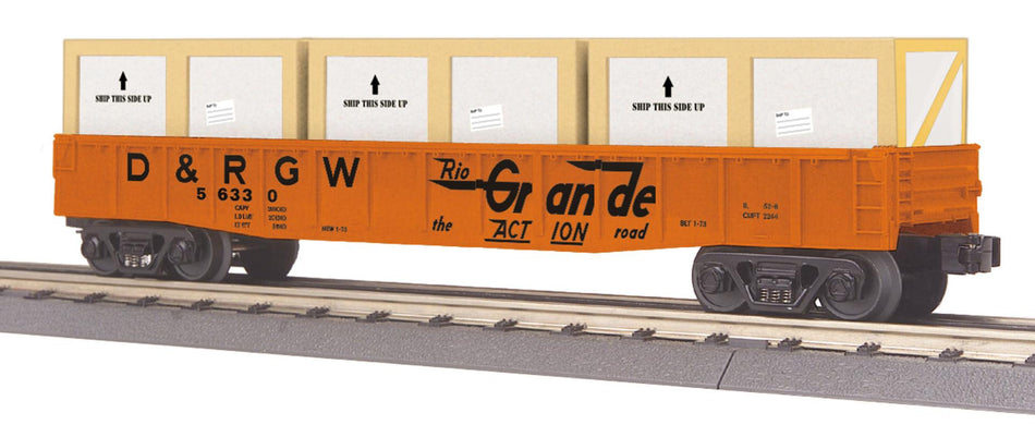 GONDOLA WITH CRATES