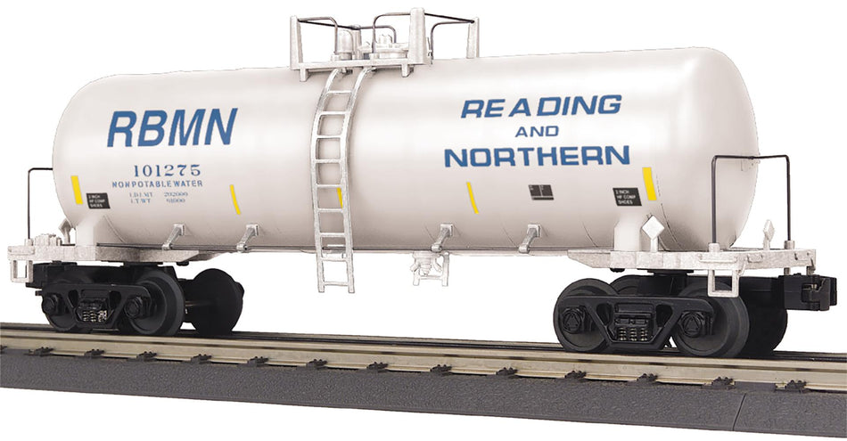 READING BLUE MOUNTAIN & NORTHERN O GAUGE RAILKING MODERN TANK CAR