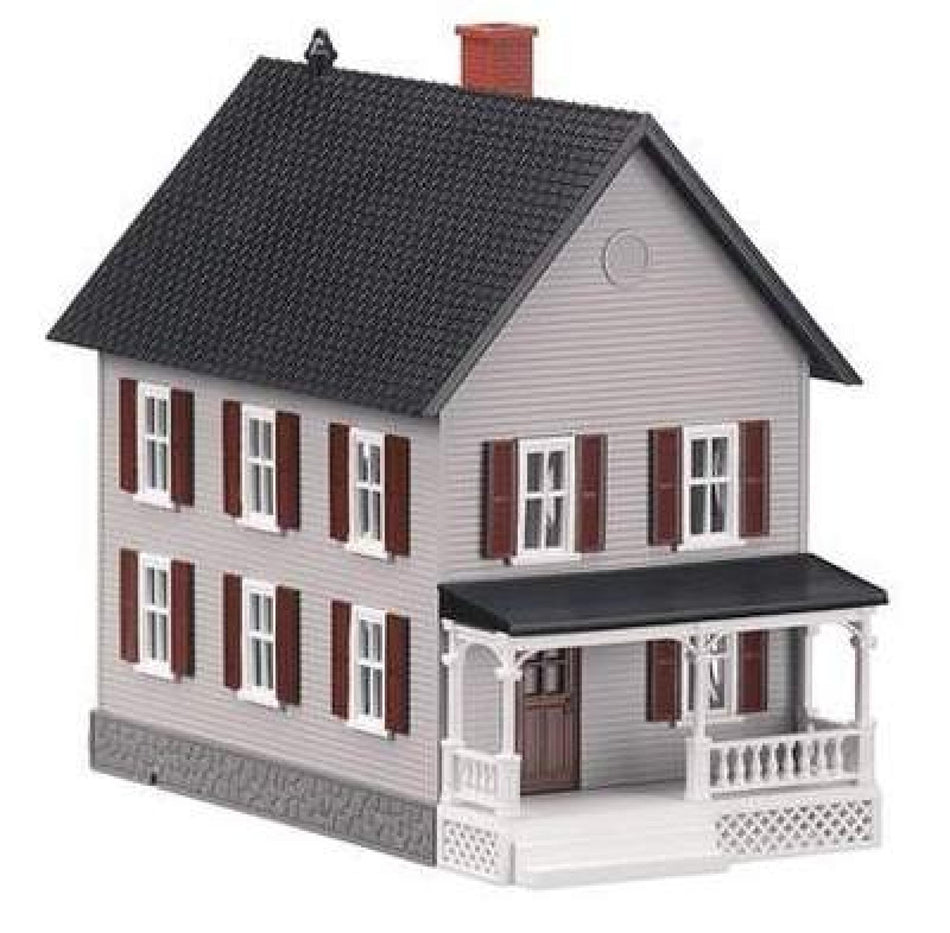 GRAY W/RED SHUTTERS ROW HOUSE #2 (PRE-OWNED)