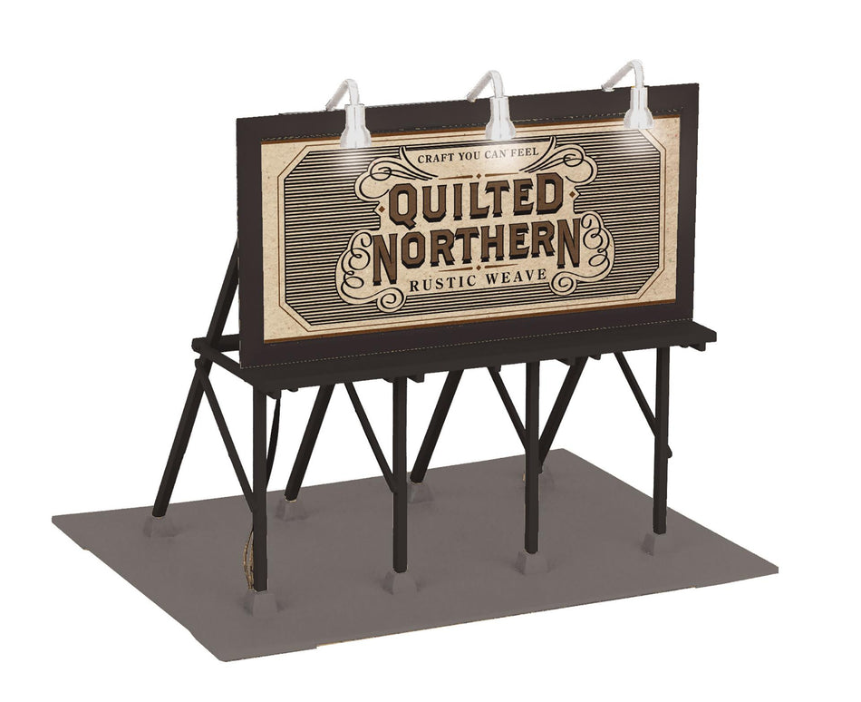 QUILTED NORTHERN LIGHTED BILLBOARD