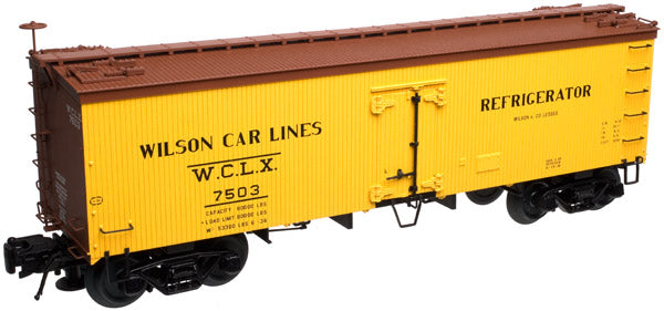 36' WOOD REEFER - WILSON LINES #7507