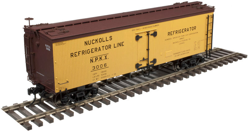36' WOOD REEFER - NUCKOLLS REFRIDGERATOR LINES #3003