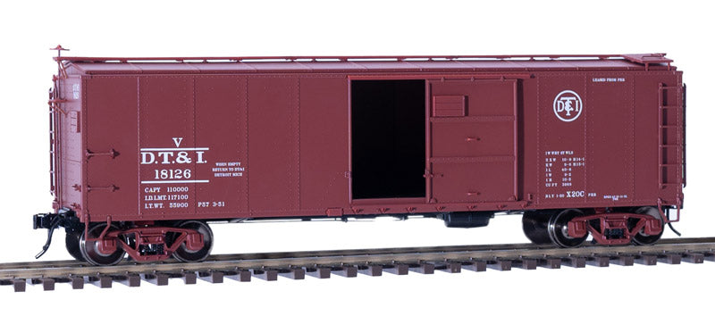 40' STEEL BOX CAR - DETROIT TOLDEO AND IRONTON #13021