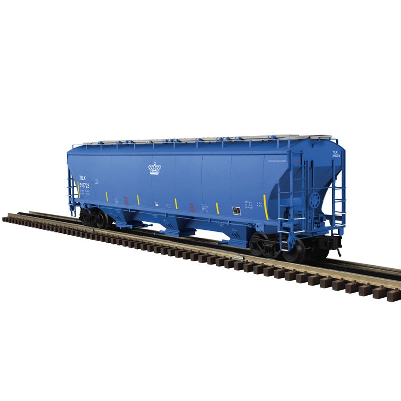 O TRINITY 5161 COVERED HOPPER TILX 518723, 518731, 518740, 518746 (BLUE/YELLOW) - 3RL