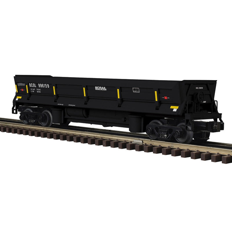 ATLAS O OPERATING SIDE DUMP CAR BC RAIL  99159, 99160, 99162, 99164  3-RAIL