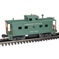 ATLAS O 2RL PREMIER NORTHEAST CABOOSE LEHIGH VALLEY 95061, 95084 (GREEN/WHITE)
