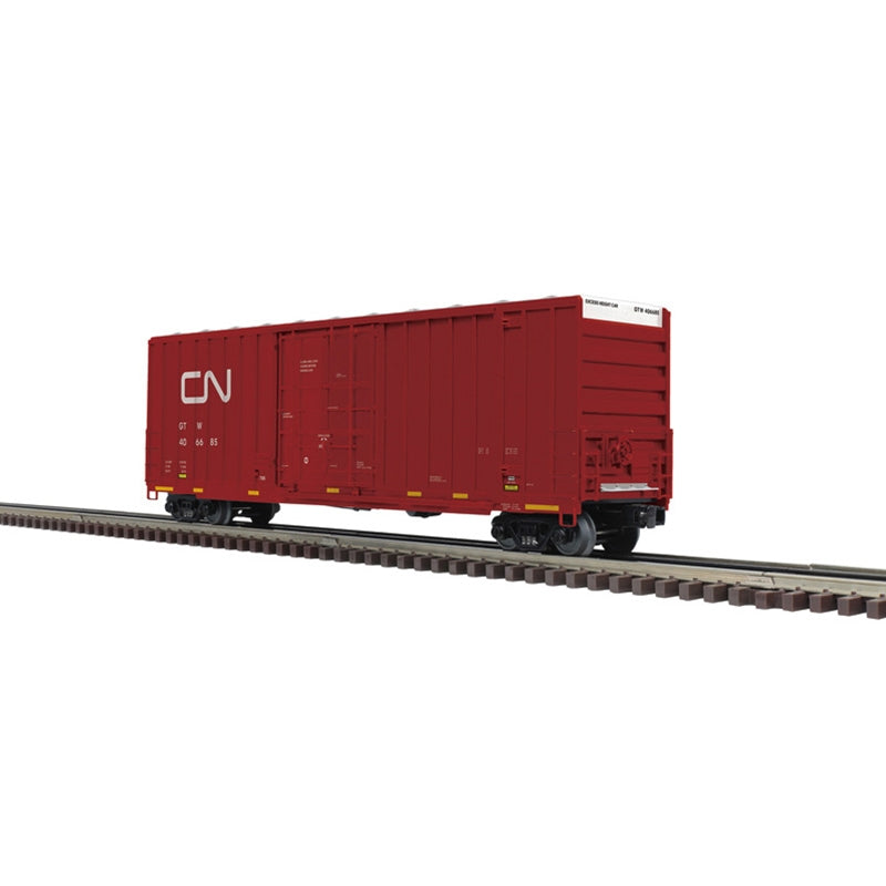 ATLAS O 50' GUNDERSON HIGH-CUBE CANADIAN NATIONAL (GTW) 406685, 406690 3-RAIL