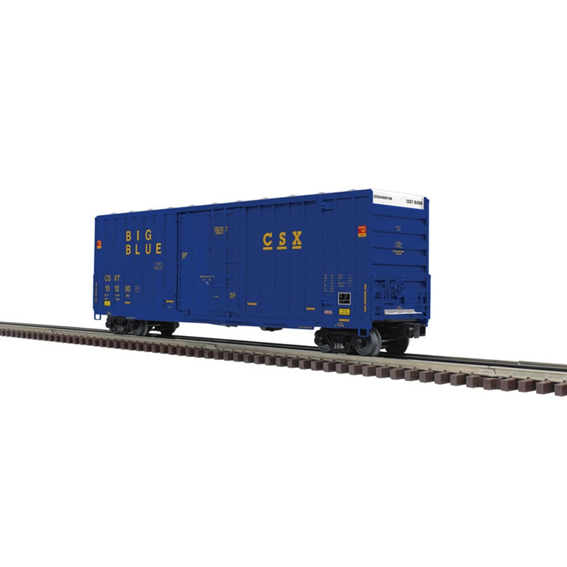 ATLAS O 50' GUNDERSON HIGH-CUBE CSX* "BIG BLUE" 151200, 151303  3-RAIL
