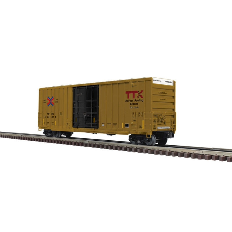 ATLAS O 50' GUNDERSON HIGH-CUBE TTX (FBOX) "HIGH LOGO" 504001, 504544  2-RAIL