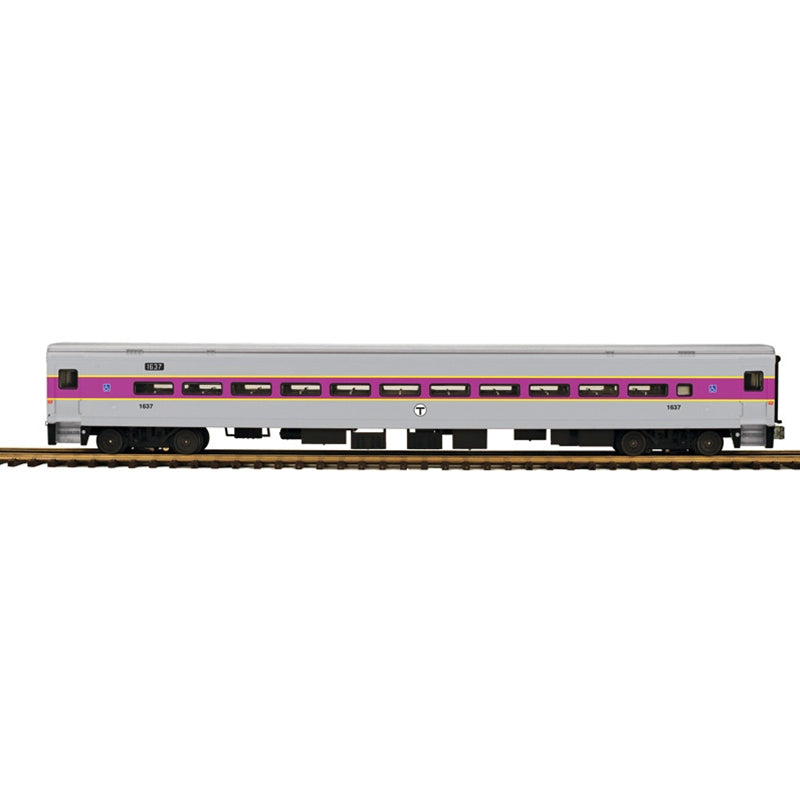 ATLAS O COMET II CAB CAR MBTA 1637  3-RAIL