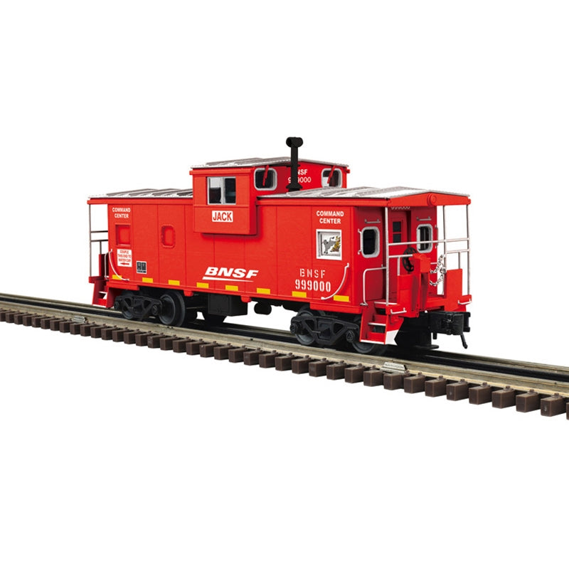 ATLAS O EXTENDED VISION CABOOSE BNSF (COMMAND CENTER) 999000  3-RAIL