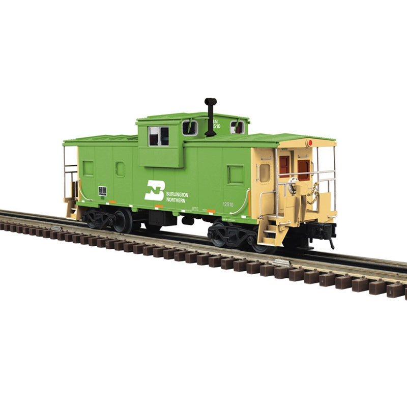 ATLAS O EXTENDED VISION CABOOSE BURLINGTON NORTHERN 12510, 12554  3-RAIL