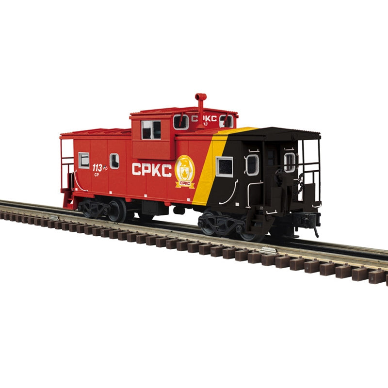 ATLAS O LIMITED EDITION EXTENDED VISION CABOOSE CANADIAN PACIFIC KANSAS CITY 113, 118  2-RAIL