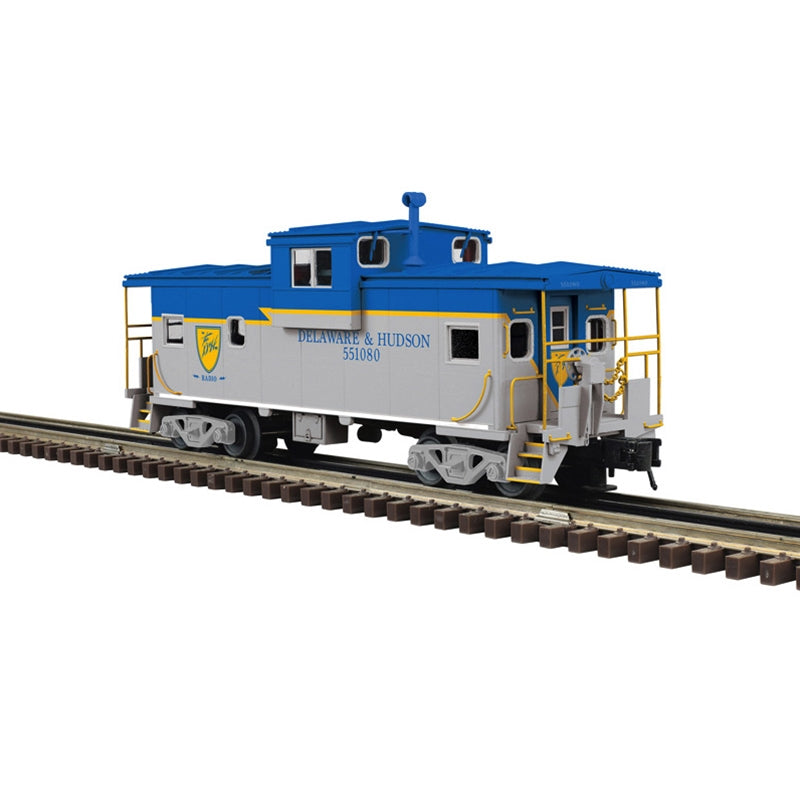 ATLAS O LIMITED EDITION EXTENDED VISION CABOOSE NORFOLK SOUTHERN (DELAWARE & HUDSON) 551080 2-RAIL