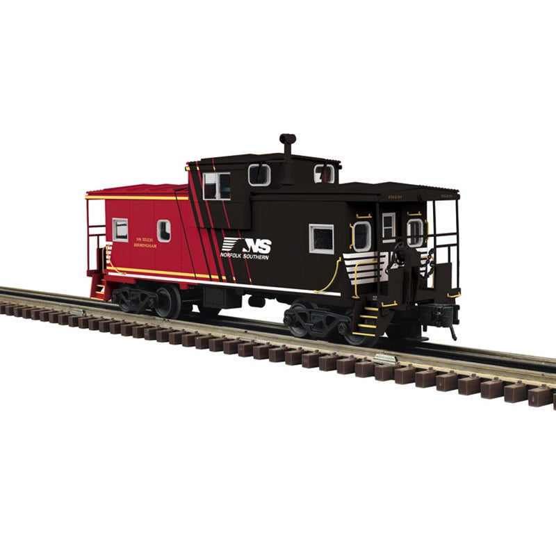 ATLAS O LIMITED EDITION EXTENDED VISION CABOOSE NORFOLK SOUTHERN (EXECUTIVE TRAIN SCHEME) 551230, 551231  3-RAIL