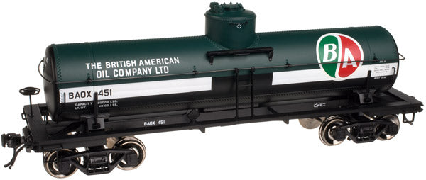 8,000 GALLON TANK CAR - 2 RAIL BRITISH AMERICAN OIL #375 (PRE-OWNED)
