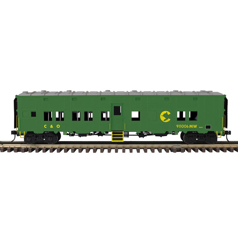 CHESAPEAKE AND OHIO* (MOW) TROOP SLEEPER 911006, 911008, 911014, 911116 3-RAIL