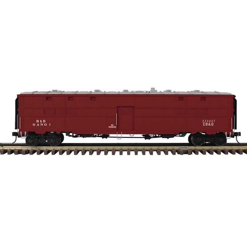 CHICAGO BURLINGTON & QUINCY EXPRESS BOX CAR (TROOP KITCHEN CAR) 250067, 250068 3-RAIL
