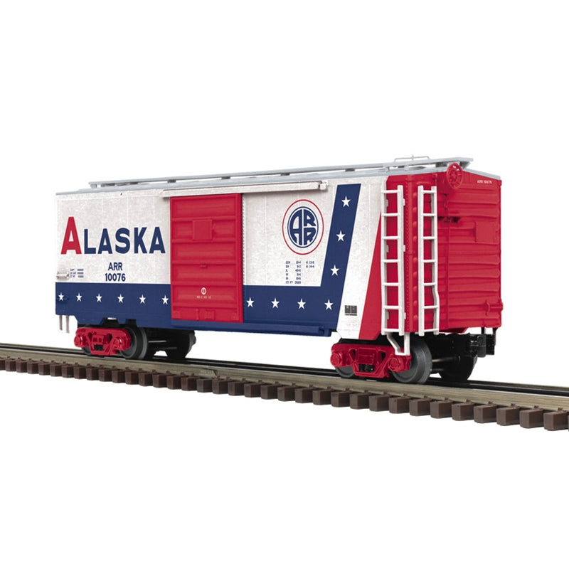 ATLAS O AMERICA 250 COLLECTOR SERIES PS-1 BOX CAR ALASKA 10076  3-RAIL