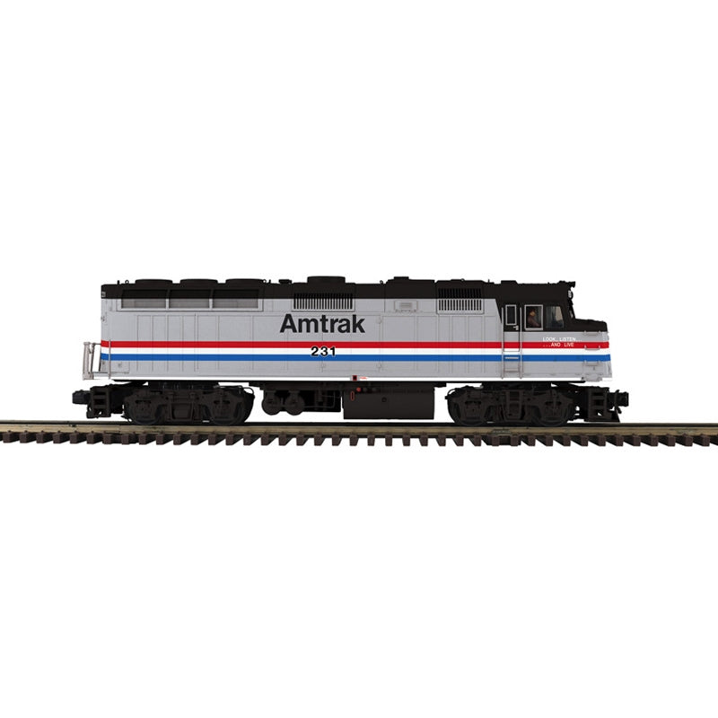 ATLAS O F40PH AMTRAK¨ PHASE III (OPERATION LIFESAVER) 231  3-RAIL