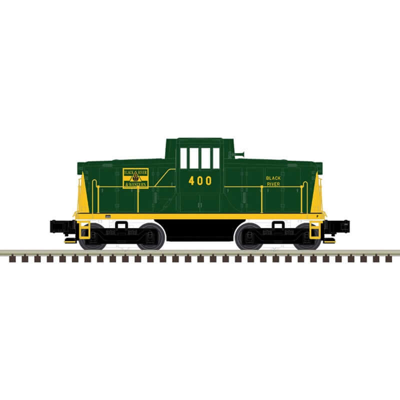 ATLAS PREMIER 44 TONNER LOCOMOTIVE BLACK RIVER & WESTERN ROAD NUMBER 400 (3 RAIL ONLY)