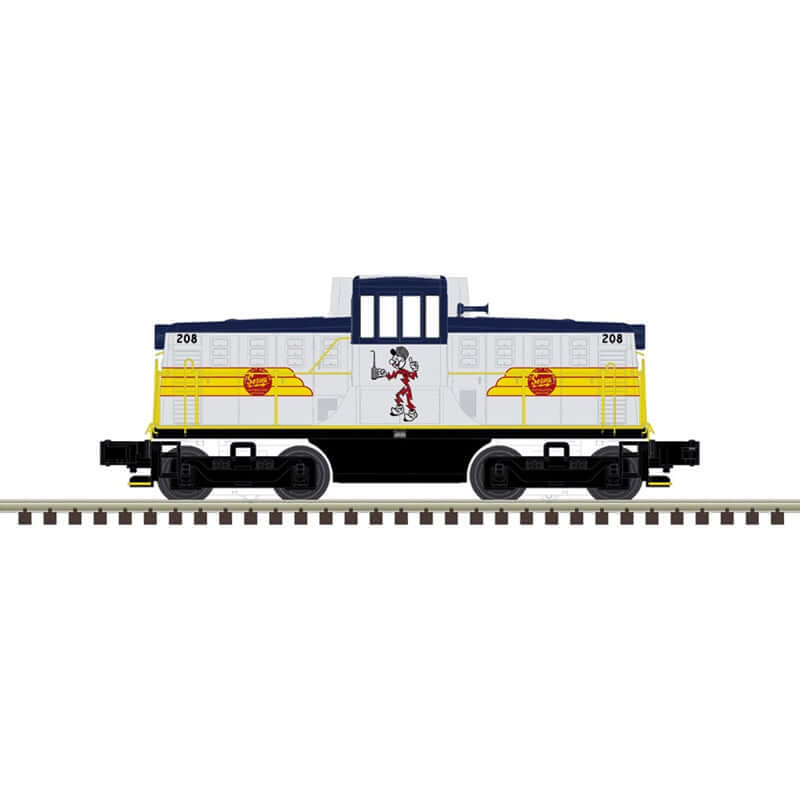 ATLAS PREMIER 44 TONNER LOCOMOTIVE DETROIT EDISON ROAD NUMBER 208 (3 RAIL ONLY)