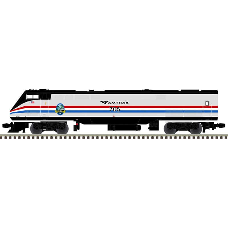 ATLAS PREMIER P42 LOCOMOTIVE AMTRAK¨ P32 PHASE III HERITAGE ROAD NUMBER 705 (3 RAIL)