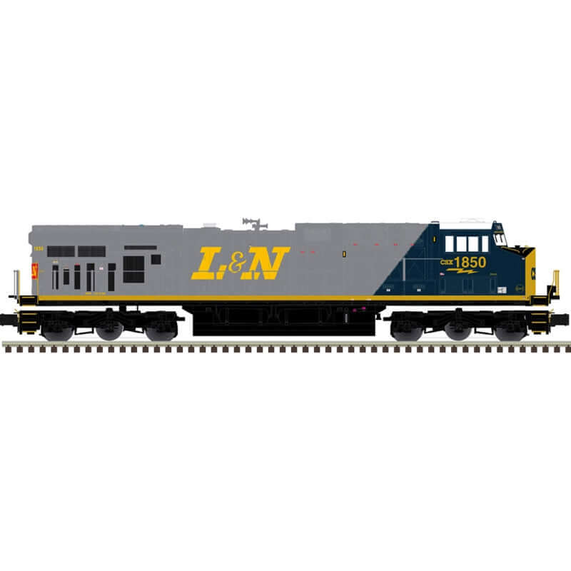 ATLAS PREMIER ES44 LOCOMOTIVE CSX* (NC&STL HERITAGE) ROAD NUMBER 1851 (2 RAIL)